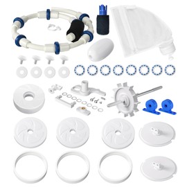 muscccm Pool Cleaner Tune Up Rebuild Repair Kit for Polaris Pool Cleaner 280 with Wheel, Tire, Drive Shaft,Turbine Bearing, All Purpose Bag, Sweep Hose, Wheel Bearing, Tailsweep Pro and Other Parts