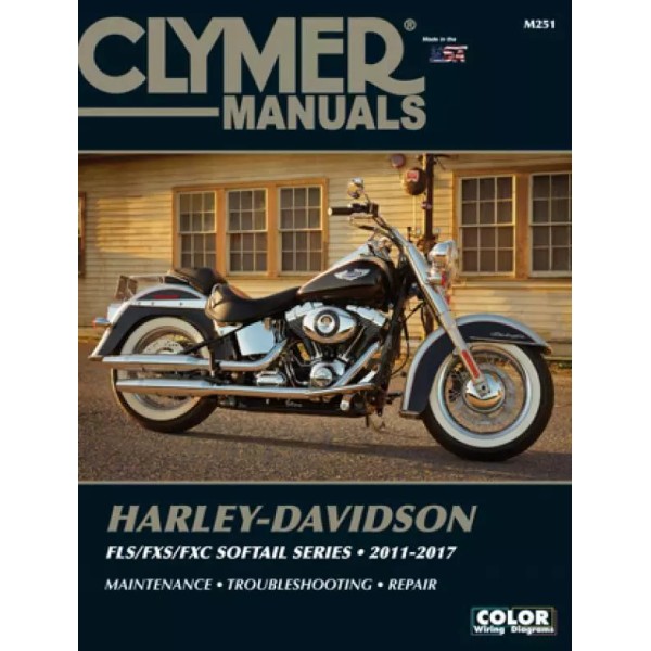 2011-2017 Harley Softail FLS FXS FXC Repair Service Shop Workshop