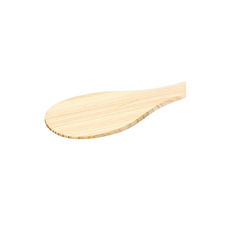 Umezawa 223241 Wooden Hinoki Rice Spoon, 9.4 inches (24 cm),