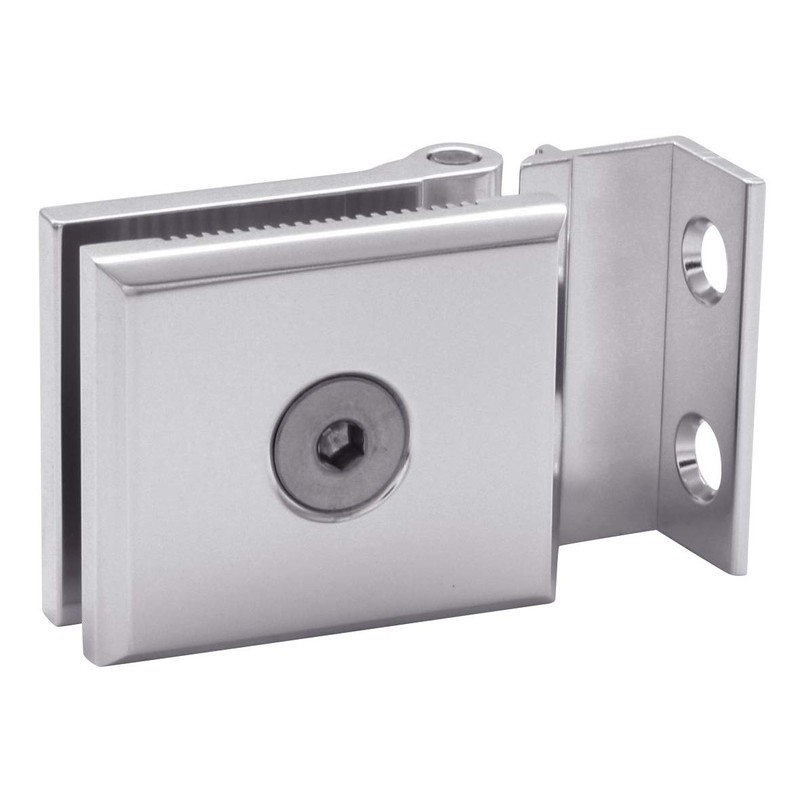 CRL MH1LBN Brushed Nickel Mini Hinge - 'L' Plate Style