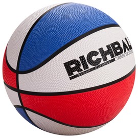 Richball Youth Basketball Size 5(27.5") Kids Basketball Made for Indoor and Outdoor Basketball for Boys Teen Game Basketball Ball Gift with Pump