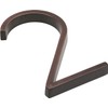 Distinctions 844687 5-Inch Floating Mount House Bronze, Number 2
