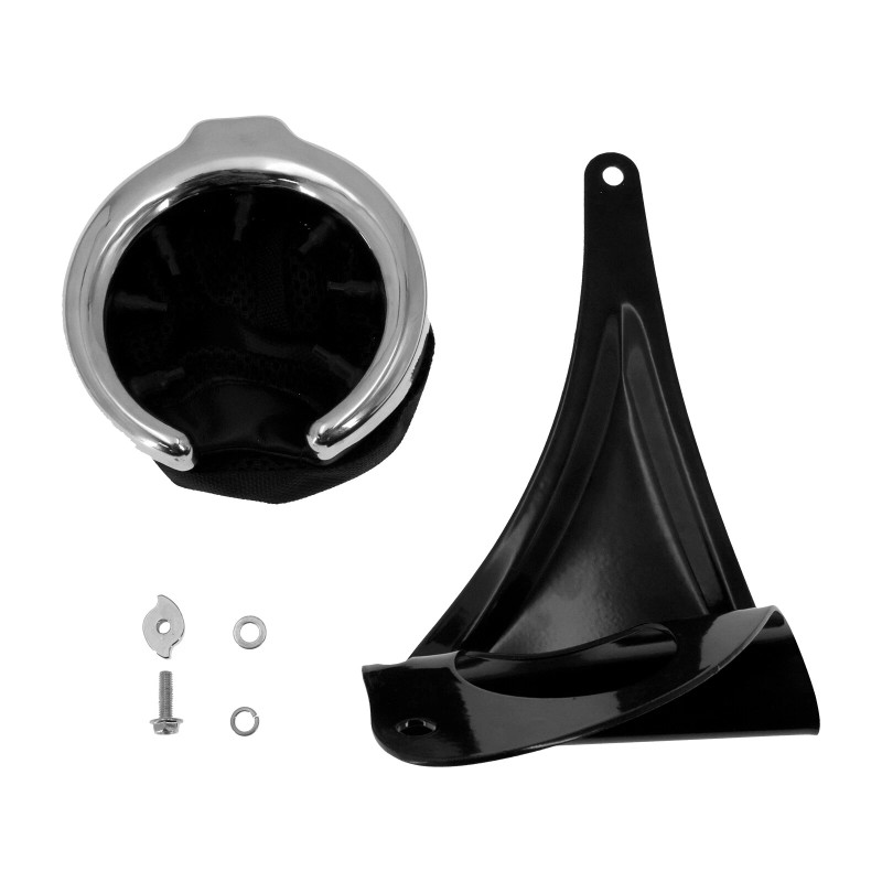 HDBUBALUS Passenger Right Side Drink Cup Holder For Harley Street