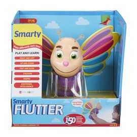 SMARTY FLUTTER pre-school aeroplane interactive elecronic learning toy boys girls - teaches shapes directions colours emaotions with sound and lights