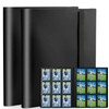2-Pack Trading Card Binder, 9-Pocket Acid-free Side-Loading Album with 40