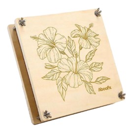 Harilla Blumenpressen-Set, Bastelsets, tragbarer Karton, innovatives Löschpapier, ideales Geschenk, Pflanzenpresse für Erwachsene und Kinder, DIY-Kunst