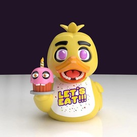 TUBBZ Boxed Edition: Five Nights at Freddy's - Chica Cosplaying Rubber Duck Vinyl Figure