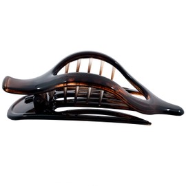 Camila Paris CP2372 French Hair Clips, Large Side Slide Hair Clips for Volume Hair, Strong Hold No Slip Grip, Girls Hair Claw Clips for Women, Durable Styling Girls Hair Accessories, Made In France