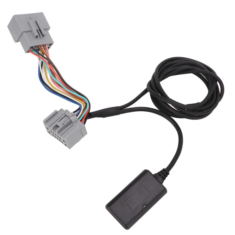 Car Bluetooth AUX Module Wireless Black Radio Adaptor Replacement for