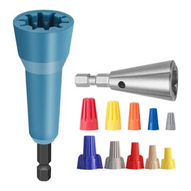 Wire Nut Twister | Wire Stripper Drill Attachment | Professional Stripping Tool for Automotive Home Improvement Industrial Telecommunications Network Cabling