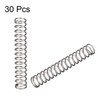 sourcing map Pack of 30 Compression Springs, 5 mm x