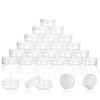 3 Gram Lip Balm Containers, 25 Count Tiny Makeup Travel