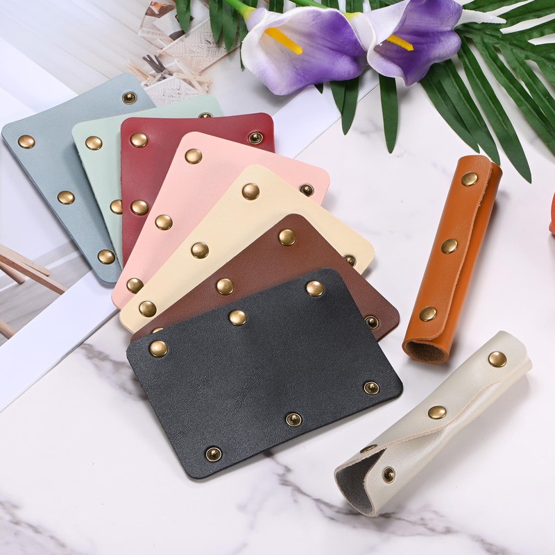 TIXIPEM Leather Handle Wrap [4PCS] - Handbag Handle Wrap Cover