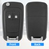 PAYFULLY Opel Astra J Key Shell 2 Button Car Key