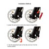 Bike Brake Caliper Alignment Tool Stainless Steel Anti Rub Black