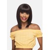 Vivica A. Fox Amore Mio Collection 15″ Angled Straight style with Fringed Bang High Heat Synthetic Hair - AW-ONIKA (P2216)