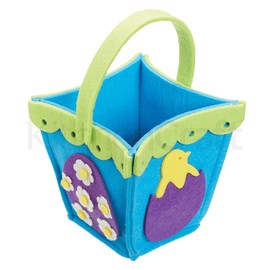 Sweetly Does It Hoppity Egg Hunt Basket 14 x 14 x 14 cm Felt