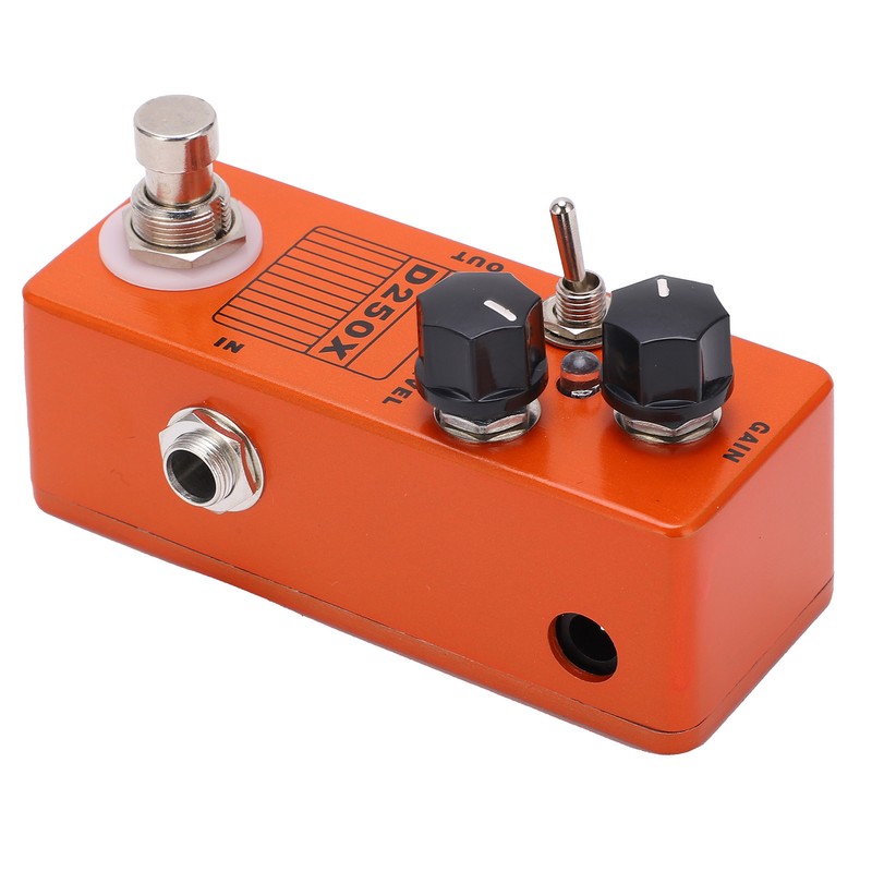 Overdrive Effect Analog Preamplifier Effector Gain Level Control Electric Guitar