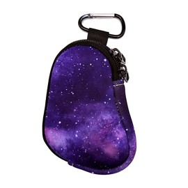 KOSTOO Asthma Inhaler Holder Neoprene Protective Portable Carrying Bag Travel Inhaler Mini Case Sleeve for L-Shaped Inhaler, Inhaler Not Included (Purple)