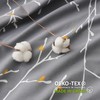 Bedsure Bed Linen, 135 x 200 cm, Cotton, Grey Bed