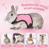 PETTOM Bunny Rabbit Guinea Pig Harness Stretchy Elastic Leash Cute