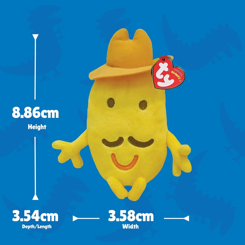 Ty Mr Potato Beanie Soft Toy 15cm