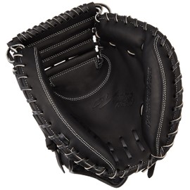 ZETT BRCB33312 Soft Baseball Catcher Mitt, Winning Road, Right Toss, Black (1900)