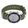 Mens Digital Sports Waterproof Watch Dual Time Zone Stopwatch Calendar