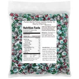 Puntini Menta Fresca Jujubes Candy 1lb Bag by Chipurnoi