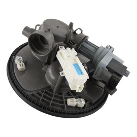 Whirlpool W11665769 Genuine OEM Dishwasher Pump and Motor Assembly Replacement Part - Replaces W10917110, W11085683, and W11164469