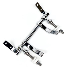 Sanderson Polished Chrome Plated Zinc Toilet Seat Hinge Hardware Kit Universal Fit