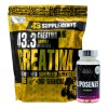 Creatina Monohidratada 1kg + Quemador Grasa Corp. Liposenze