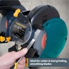 POWERTEC Bench Grinder Wheel 6 Inch 36 & 80 Grit,