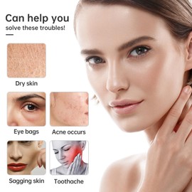 Laidysoulㅤ Ice Roller for Face and Eye - Upgrated Ice Facial Roller Massage Shrink Pore Skin Care Tools Reusable Ice Stick Remove Dark Circle Ice Face Mold Sphere for Brighten Lubricate Fine Lines