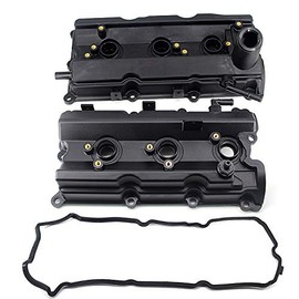 Engine Valve Cover Right & Left Compatible with Nissan 350Z 2003-2009 350Z 2003 Infiniti FX35 2003-2008 G35 2003-2008 M35 2006-2010 13264-AM600 132708J102 13264-AM610 132708J112