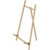 Bard's Satin Gold-toned Metal Easel, 9" H x 5.25" W