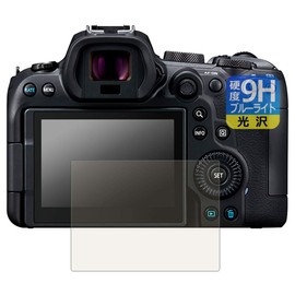 PDA Kobo Compatible with Canon EOS R7 / R6 / R6 Mark II 9H High Hardness [Blue Light Cut] Protective Film Glossy Made in Japan