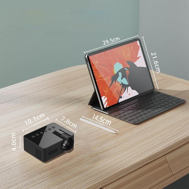 Mini LED Projector HD 1080P WIFI Home Cinema Portable Theater