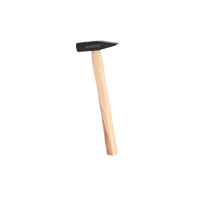 WORKPRO W041017 Machinists Hammer with Hardwood Handle, Drop Forged Carbon