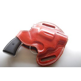 Cal38T1 Taurus 85 38 Special Custom Belt Holster Leather (tan) Right Hand