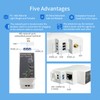 Ethernet Serial Server RS485 to 4G Rail Mounting VPN APN
