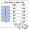 Sidasu Vibrating Sifter Mesh Screen 80 Mesh Stainless Steel Vibrating