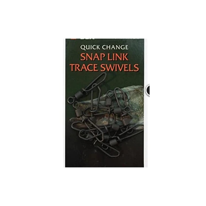 Drennan E-SOX quick change snap link trace swivels size large