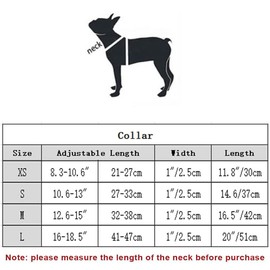 Bbmmayy Spiked Dog Collar, Mushrooms Rivet Studded Adjustable Pu Leather Pet Collars for Cats Puppy Dogs (L, Black)