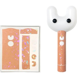 NewJeans Light Stick Pinky Stick New Jeans Nyuji Deco BINKY BONG (Orange (Glitter))