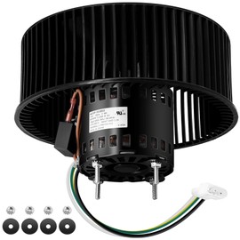Hiorucet S-97016621 Fan Motor & Blower Wheel for Broan Nutone Replacement Parts, QTN80L, QTR080, QTR070, QTR080L, QTR080F, QTRN080, QTR070L, JA2R348D, 99080568 Broan Nutone Bathroom Exhaust Fan Motor.
