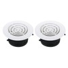 PATIKIL 4 Inch Round Air Vent, 2 Pack Adjustable Ceiling