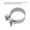 Exhaust Seal Clamp, Universal Band Clamps Rustproof Muffler Clamp High