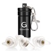 Quietide Q5 Earplugs, Sound Insulating Earplugs for Sleep, Washable, Airplanes,