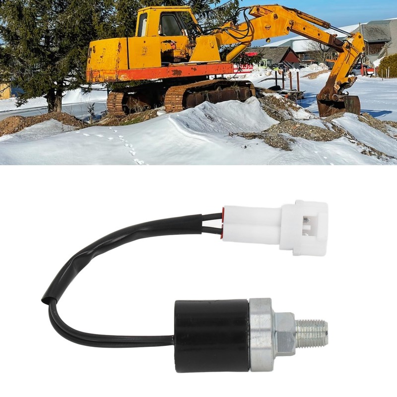 2 Pin Excavator Hydraulic Sensor Stainless Steel Industrial Hydraulic Sensor